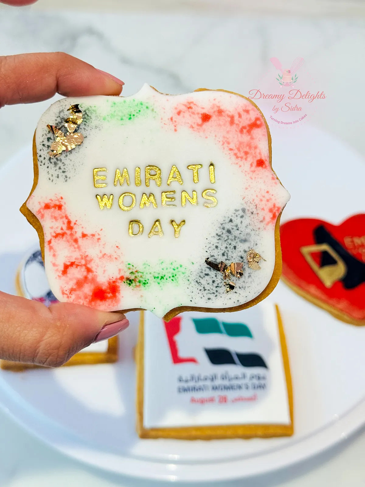 Emirati Women's Day Cookies