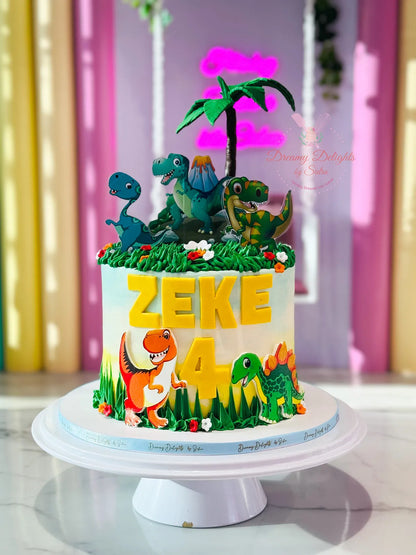 Dinosaur Cake 4