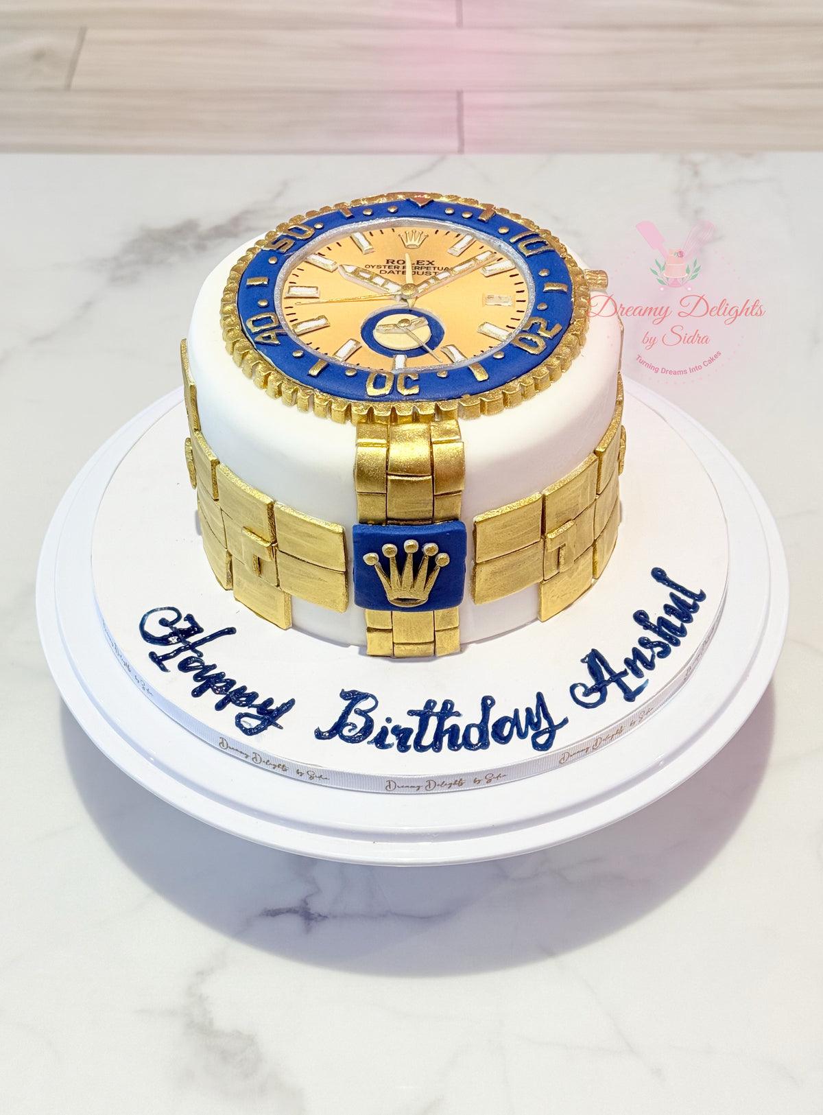 Rolex Cake Luxury Rolex Cake – Custom Watch-Themed Celebration Cake ...