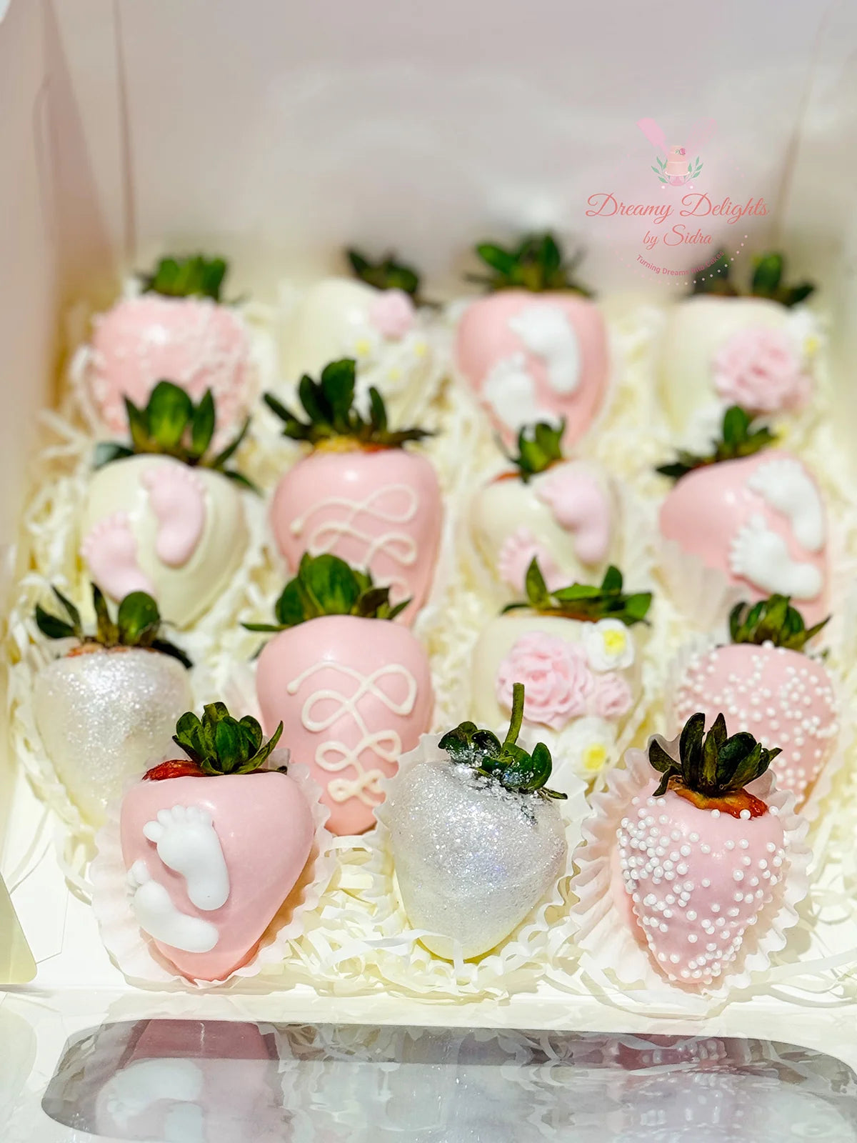 Baby shower Strawberry box