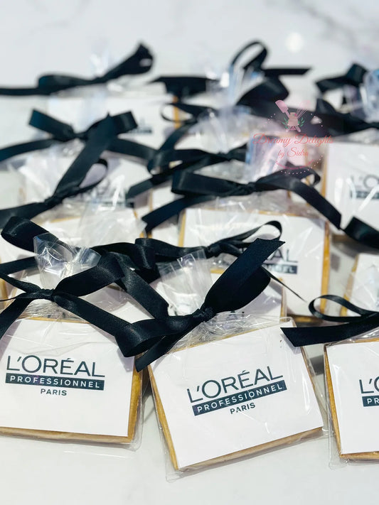 Elegant L'Oreal Corporate Cookies