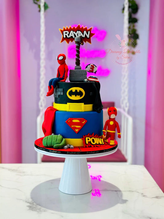 Super Hero Cake 6