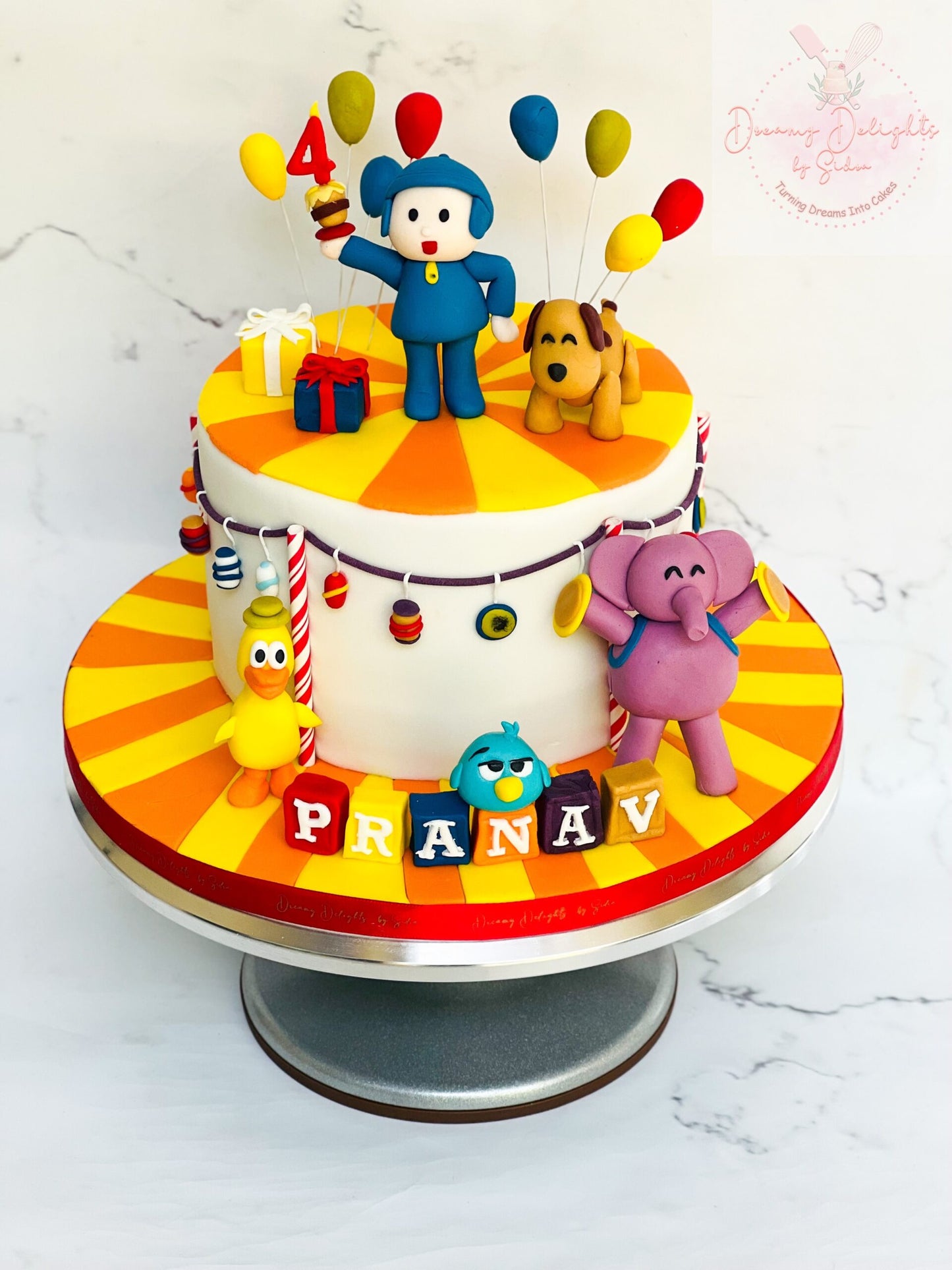 Pocoyo Cake