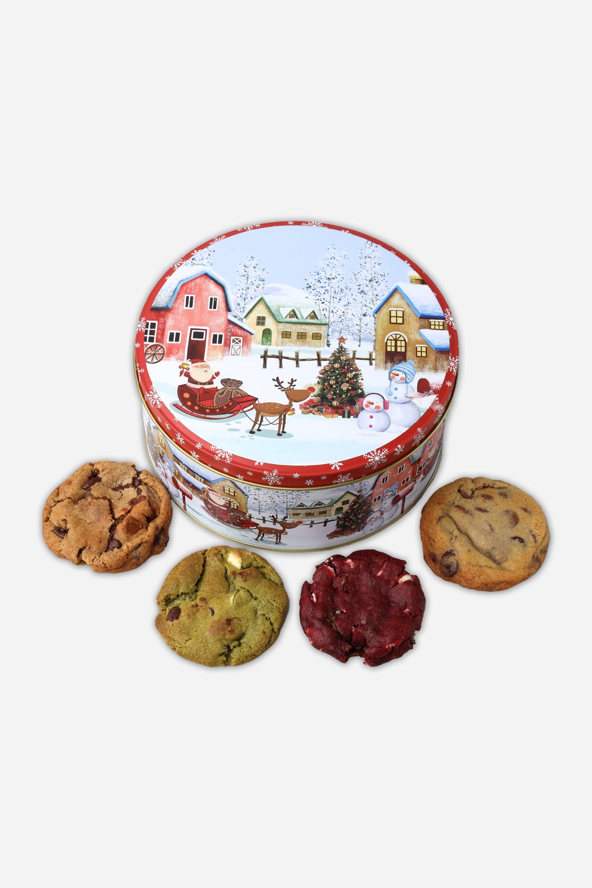 Christmas Classic Cookie Tin