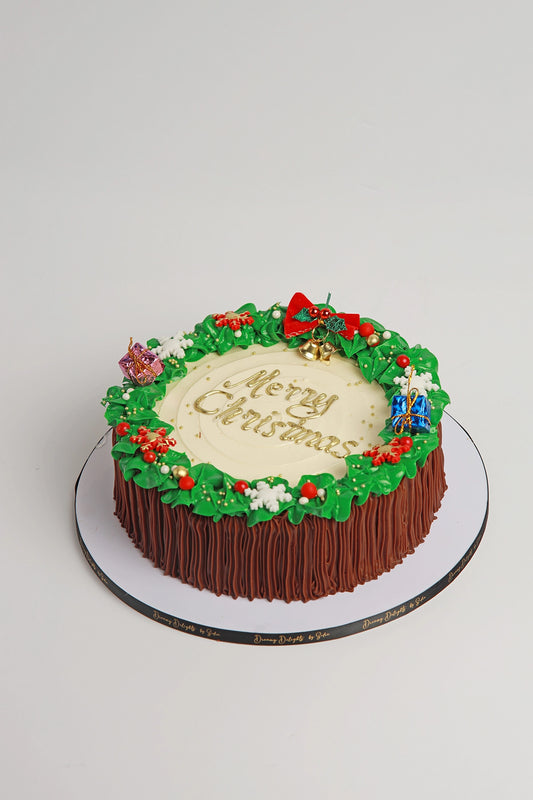 Christmas Wreath Cake