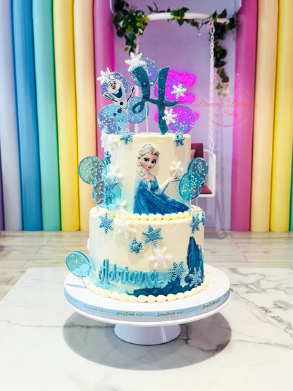 Elsa Cake 6