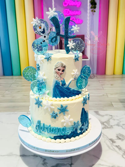 Elsa Cake 6