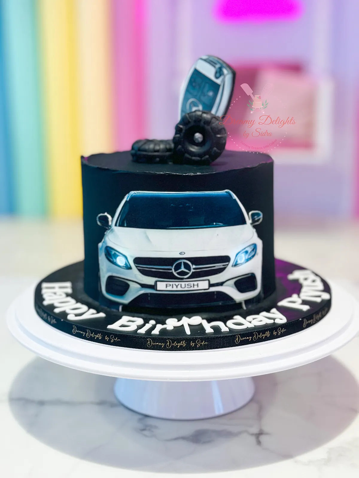 Mercedes Car Cake