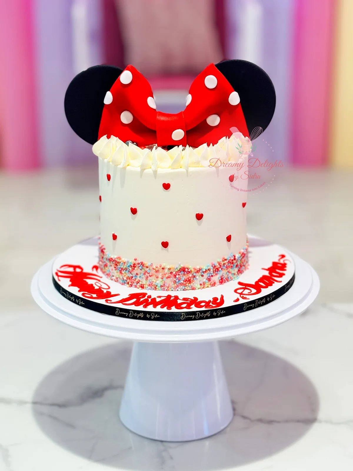 Minnie Mouse Cake 5