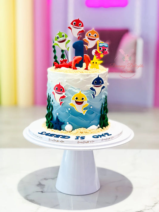 Baby Shark Cake 3