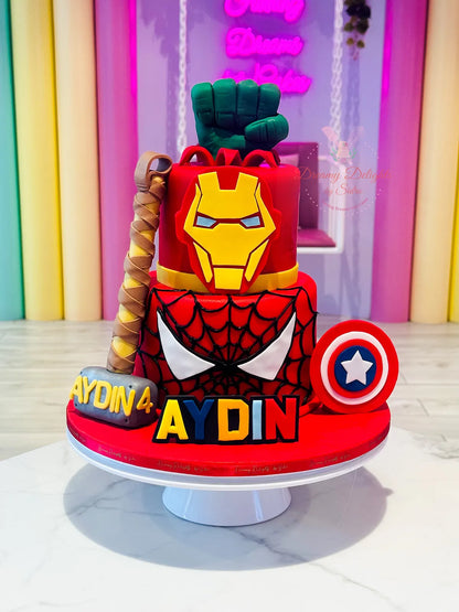 Superhero Cake 10