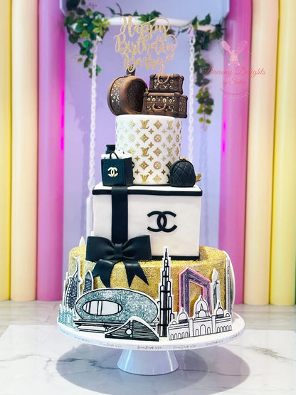 Dubai LV Cake
