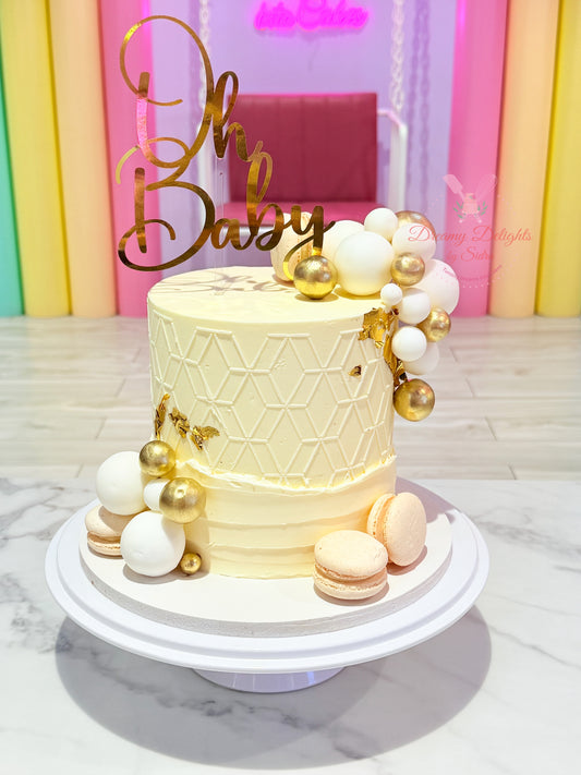 Oh Baby Macaron Cake Dubai