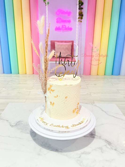 Elegant Dry Arrangement Cake