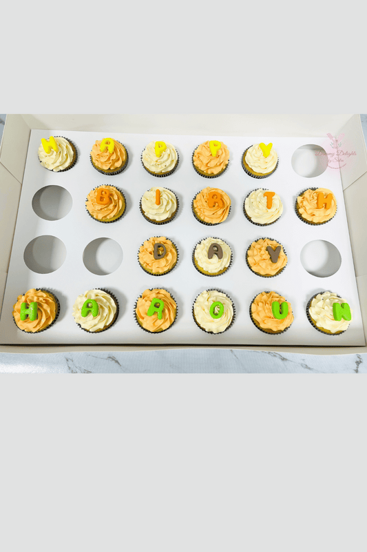 Letter Cupcakes