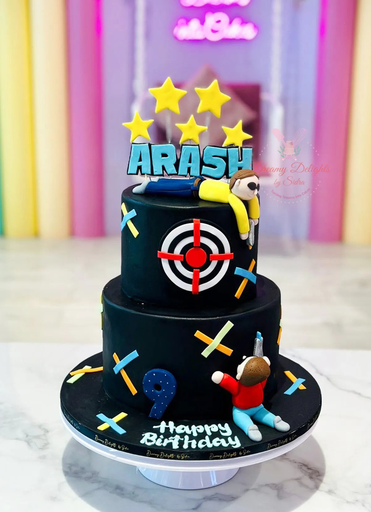 Laser Tag Cake 3