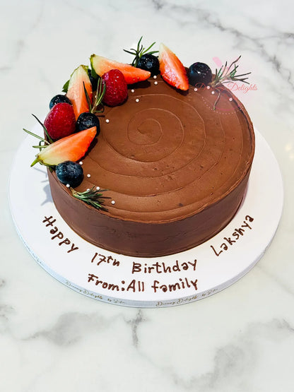 Choco Berries Cake