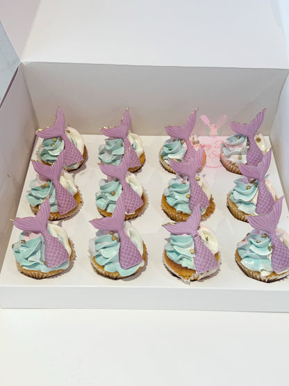 Mermaid cupcakes