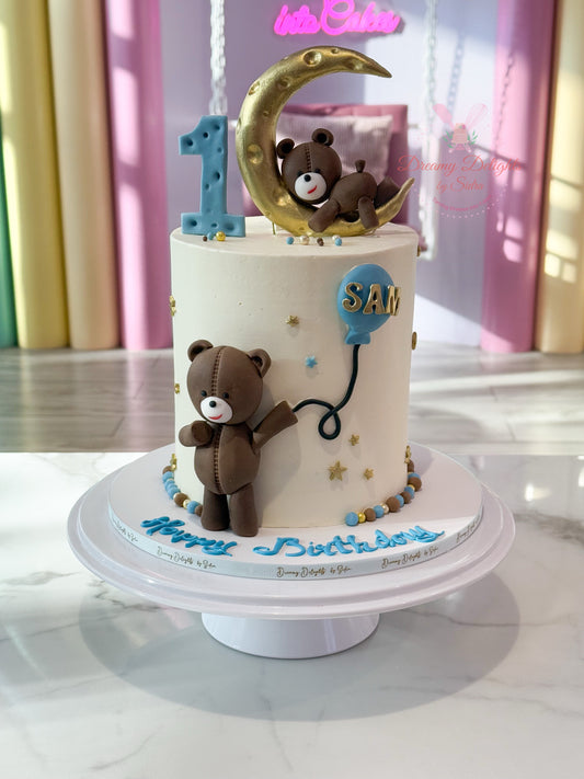 Teddy Bear Birthday Cake