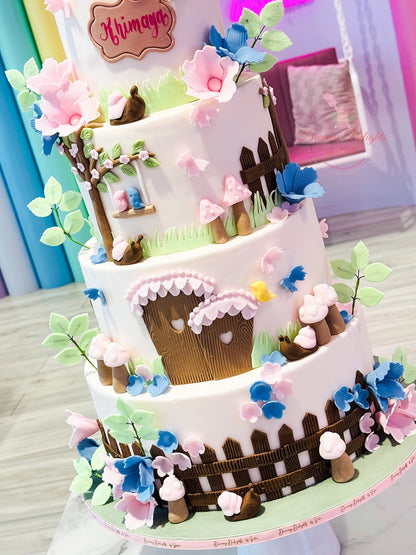 Fairy Garden Cake