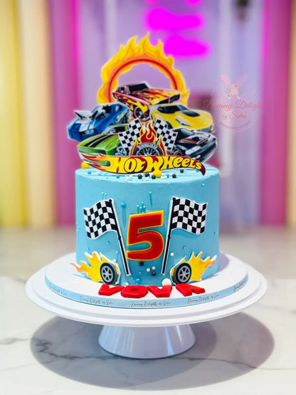 Hot Wheels Cake 2