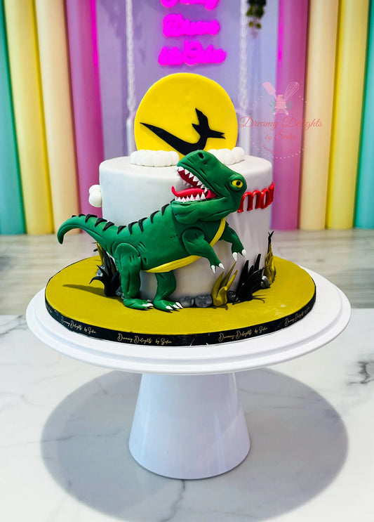 Dinosaur Cake for mom