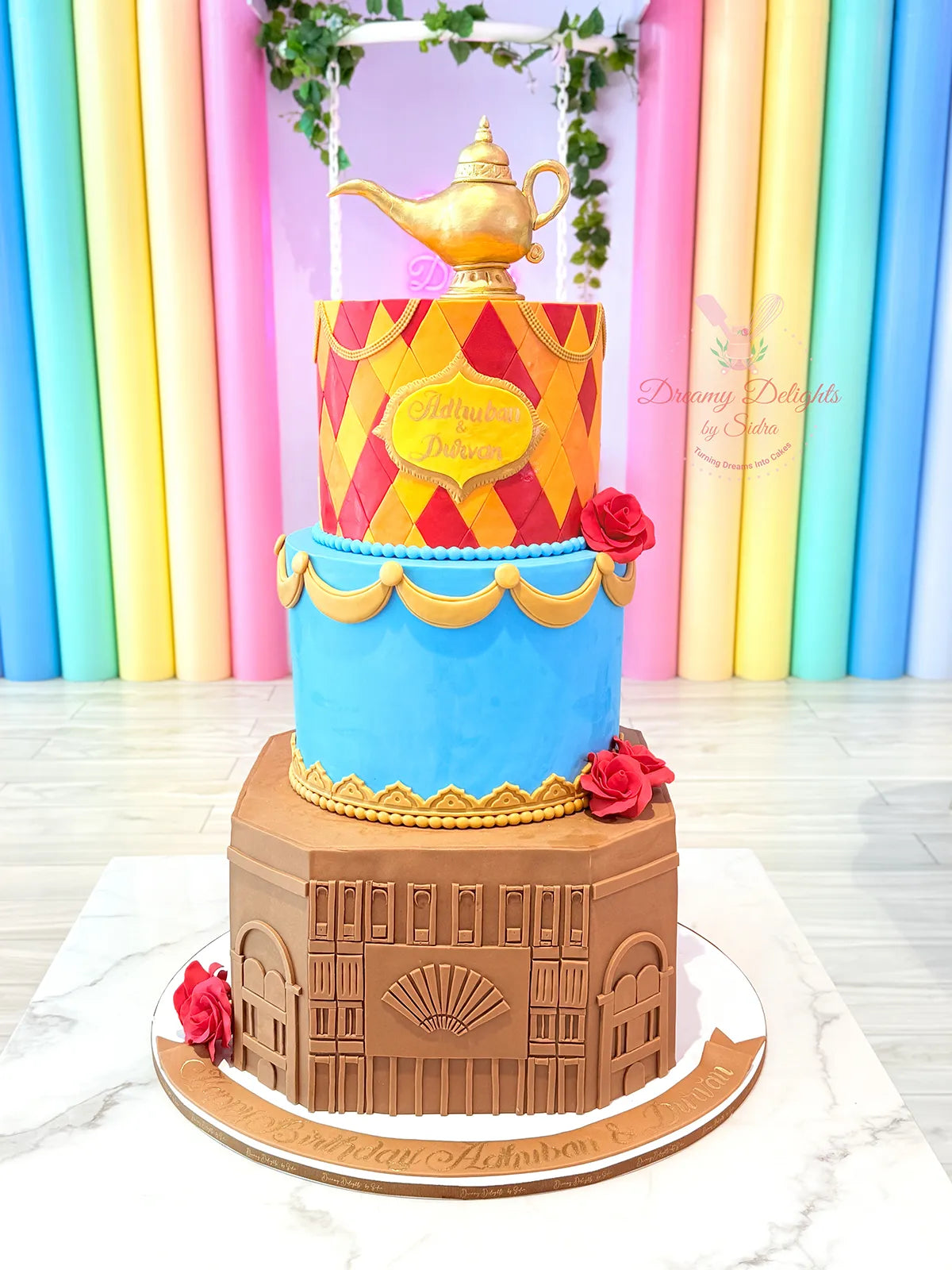 Aladdin Lamp Cake