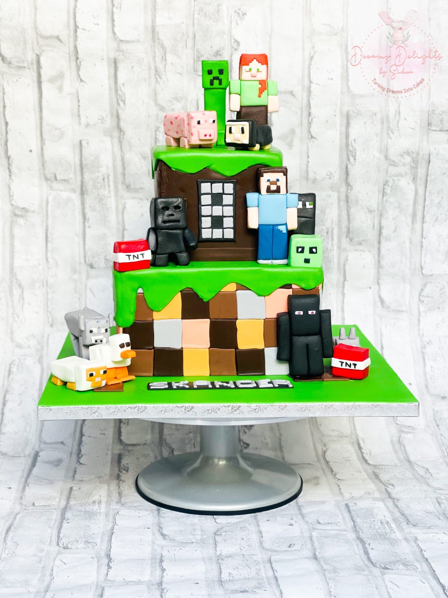 Minecraft Cake