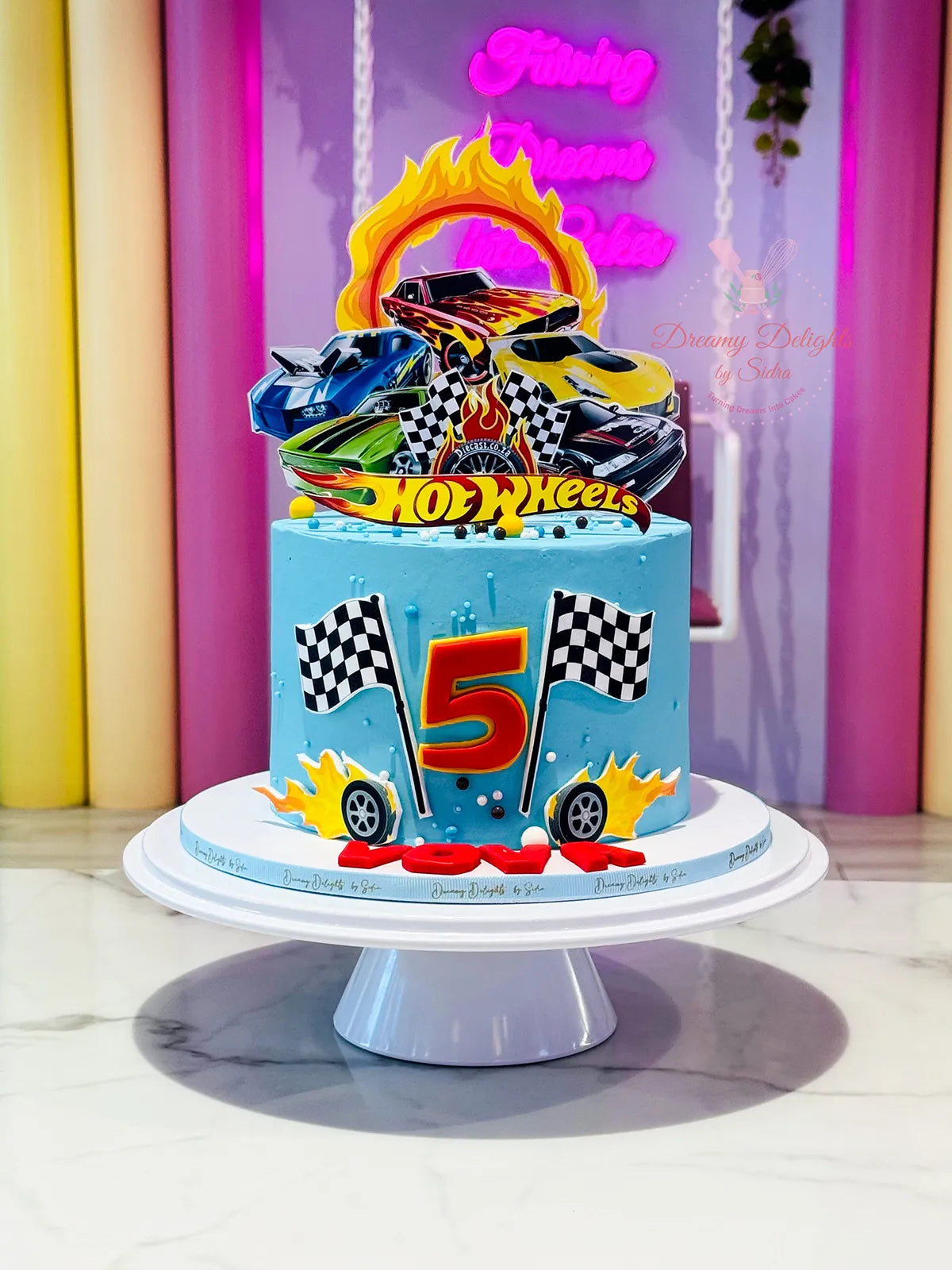 Hot Wheels Cake 2