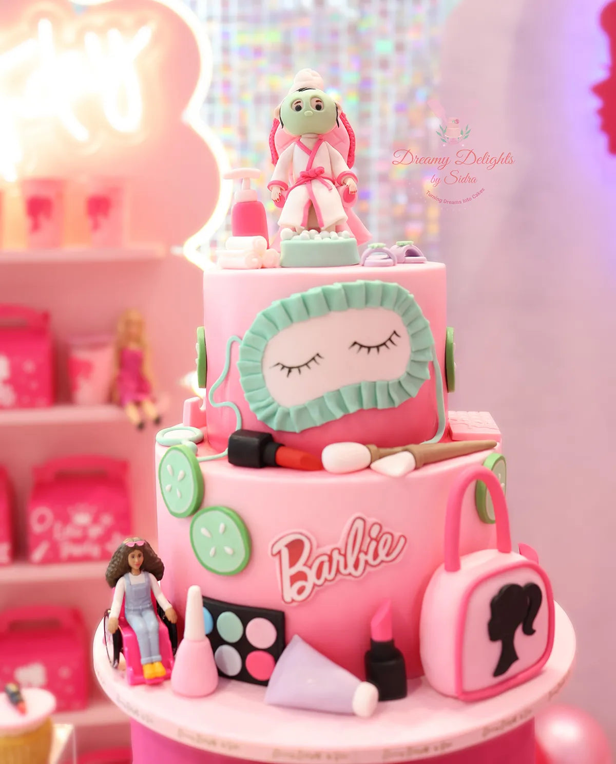 Barbie Spa Cake