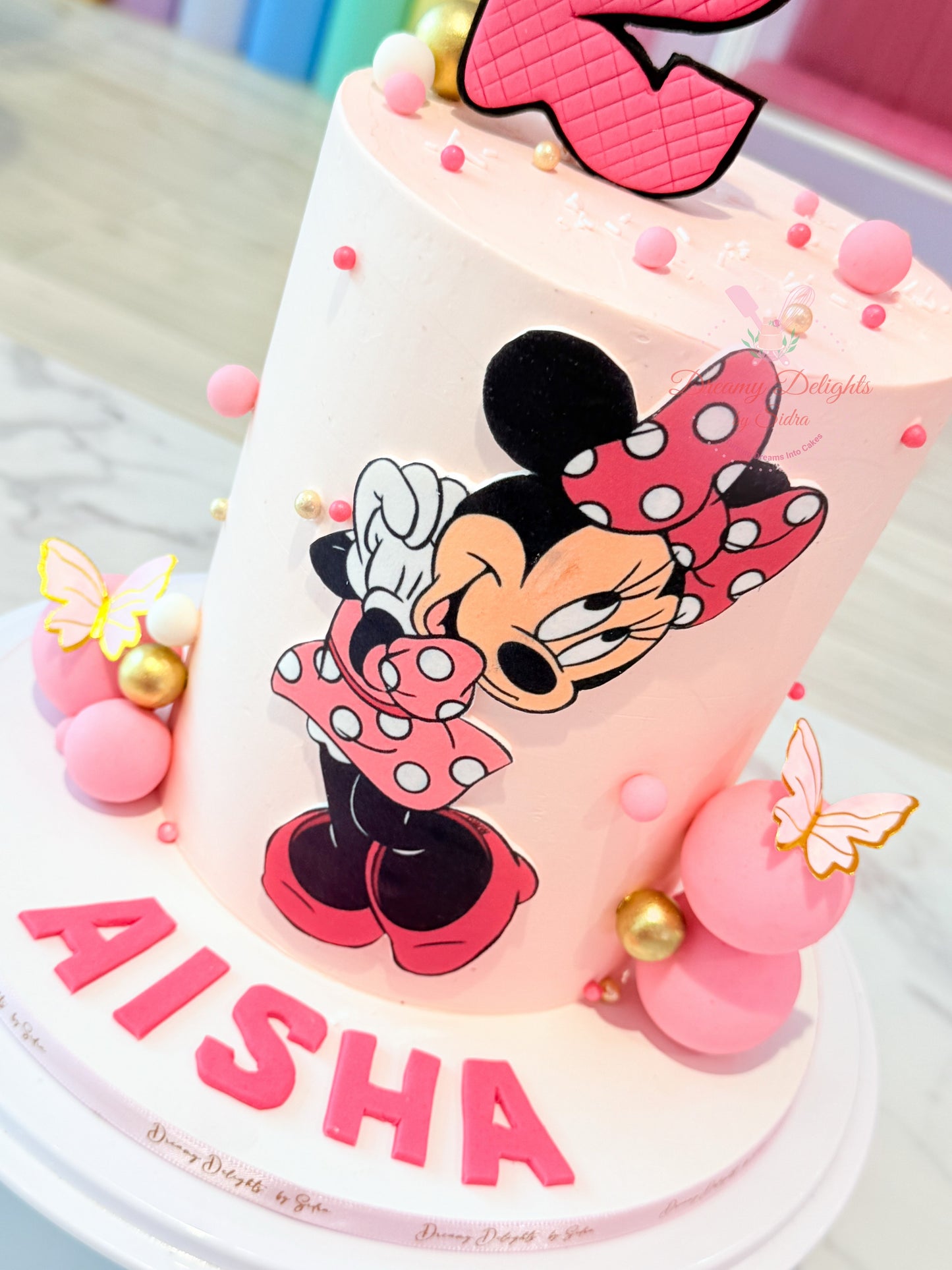 Minnie Mouse Cake 2