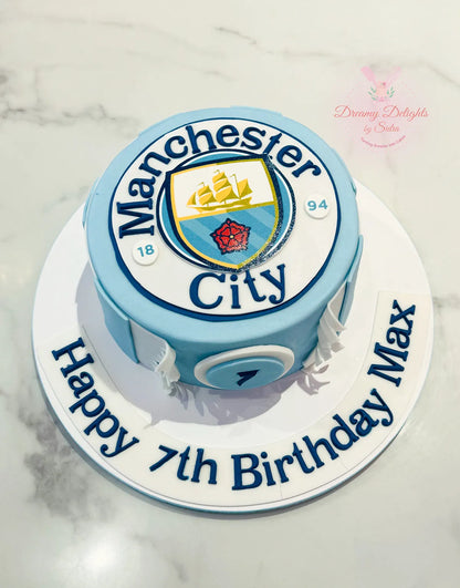 Manchester City Cake