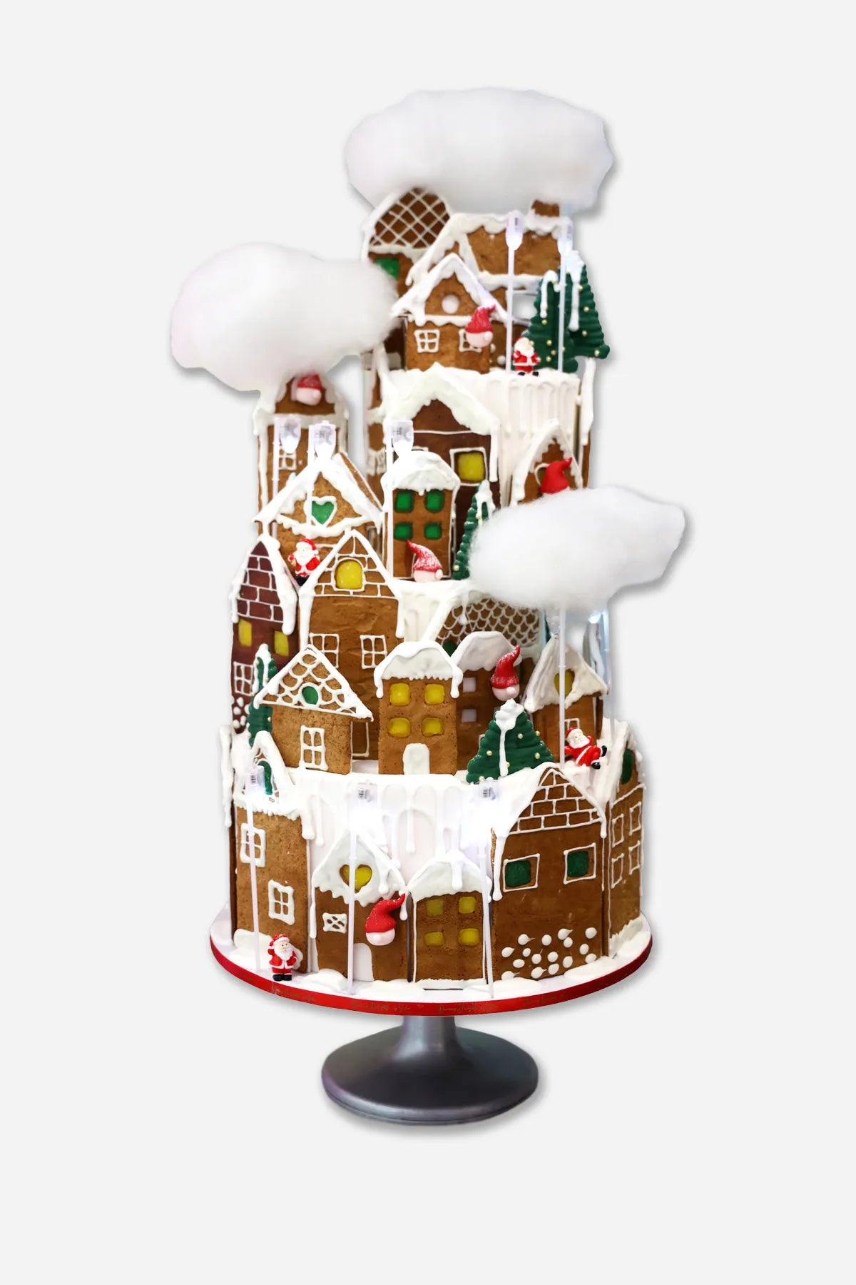 Gingerbread Light House Cake