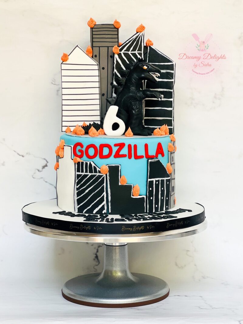 Godzilla Cake