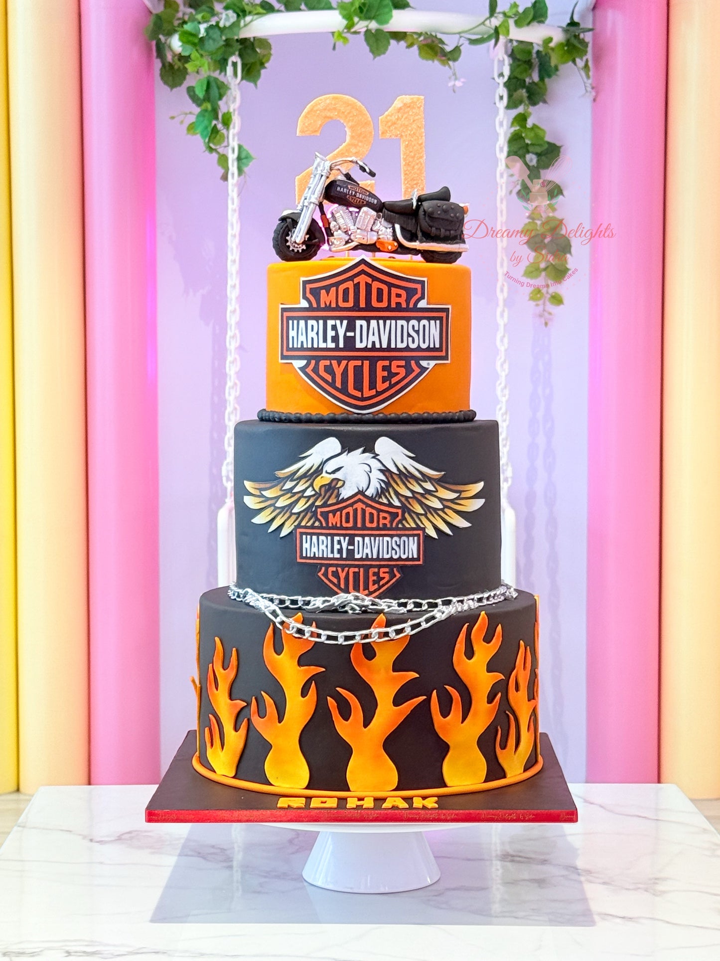 Harley Davidson Cake