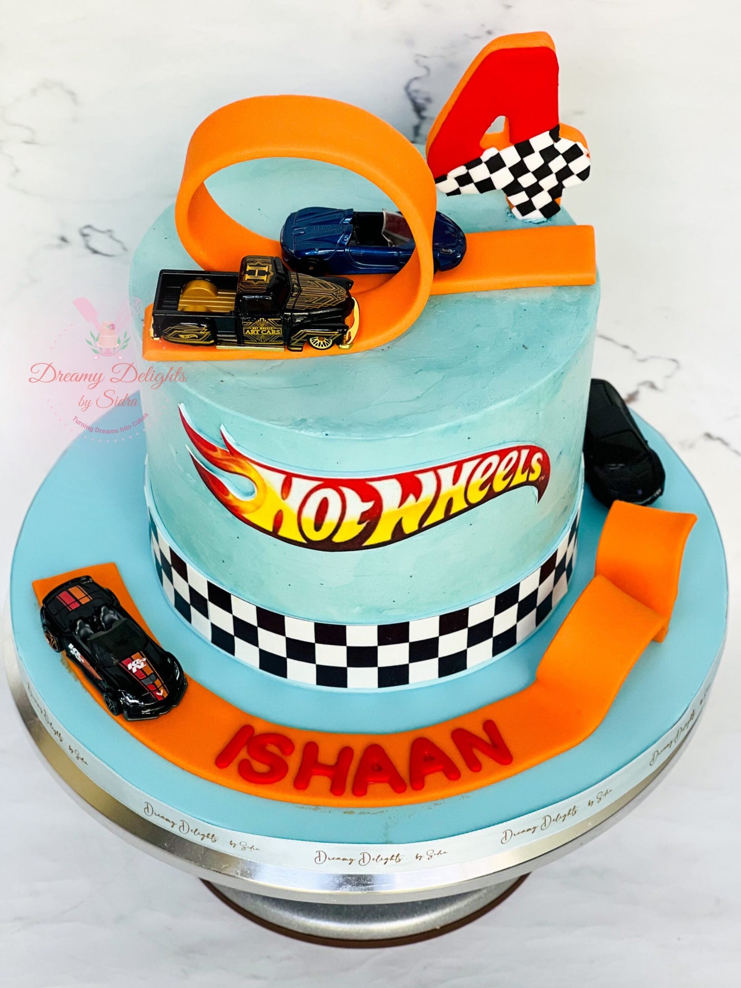 Hot Wheels Cake 1