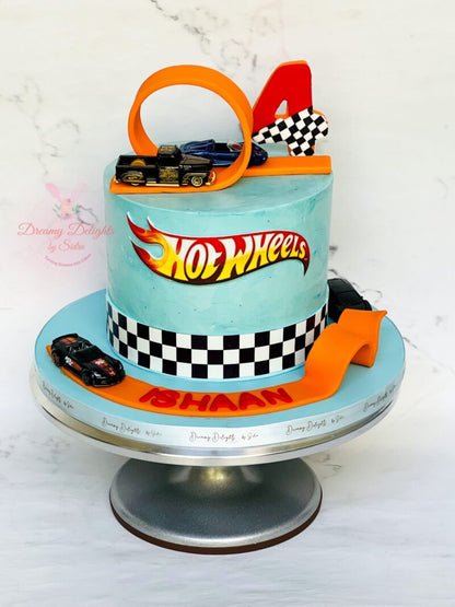 Hot Wheels Cake 1