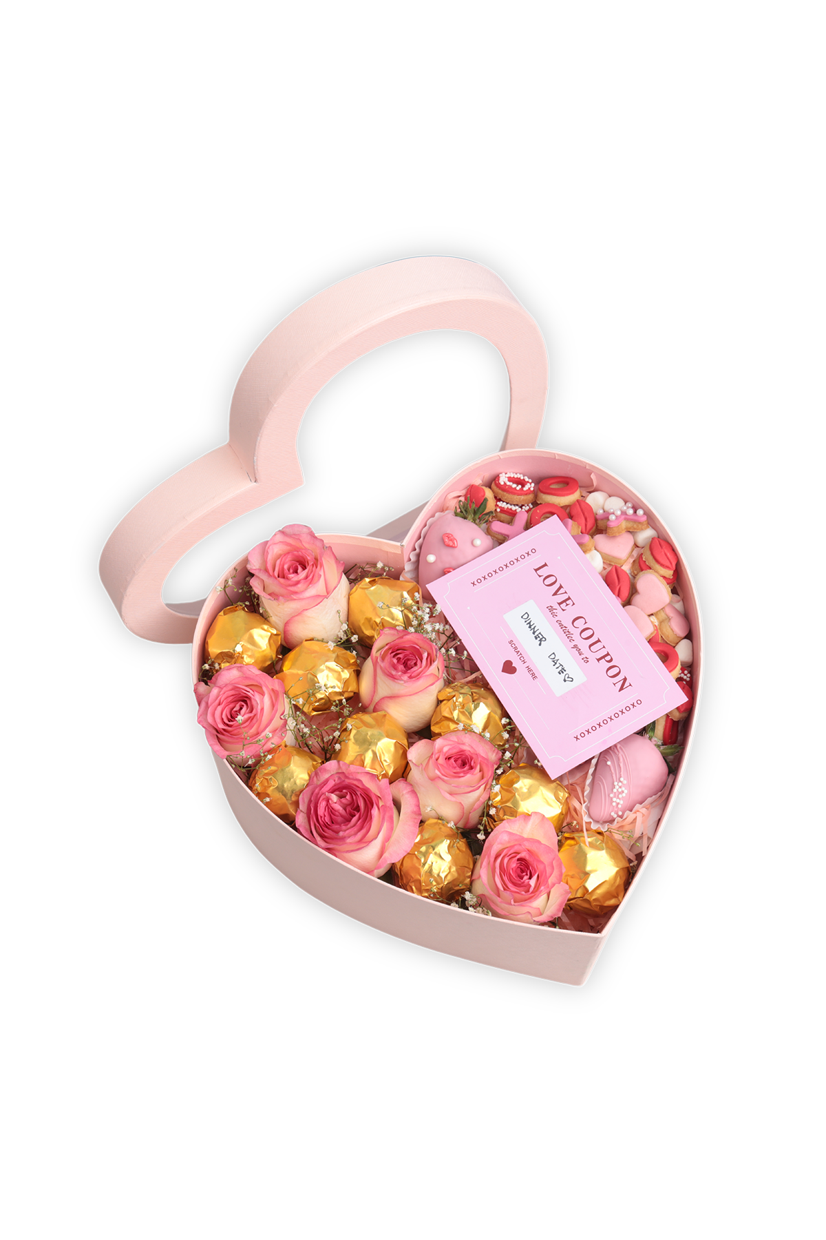 Valentine Pink Heart Box