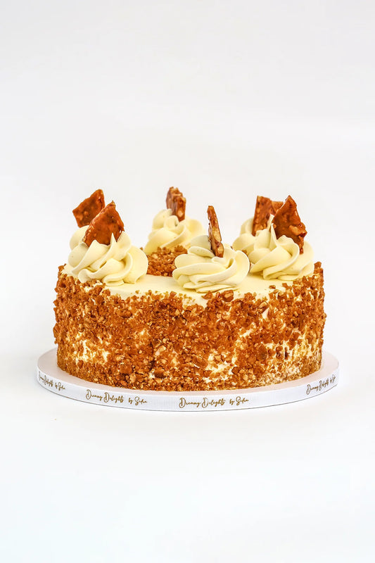 Praline Butterscotch Cake