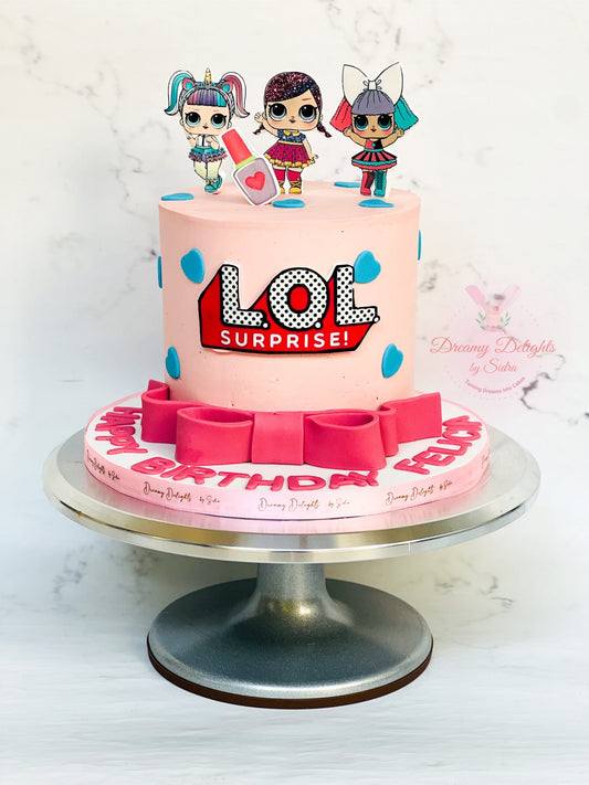 Lol Doll Cake 1