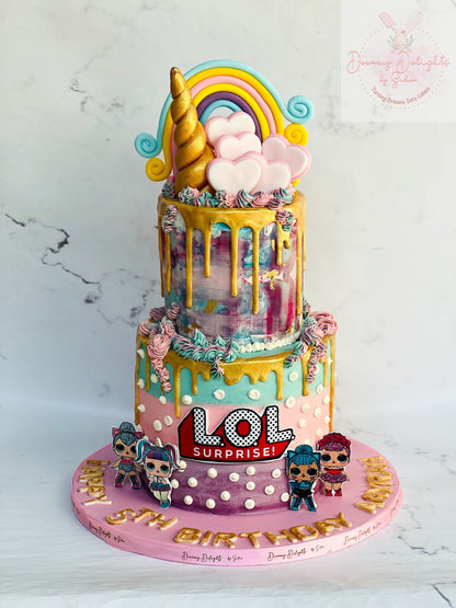 Lol Doll Cake 2