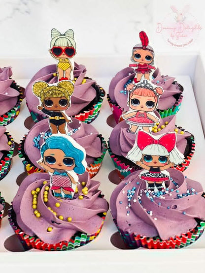 Lol Doll Cupcakes