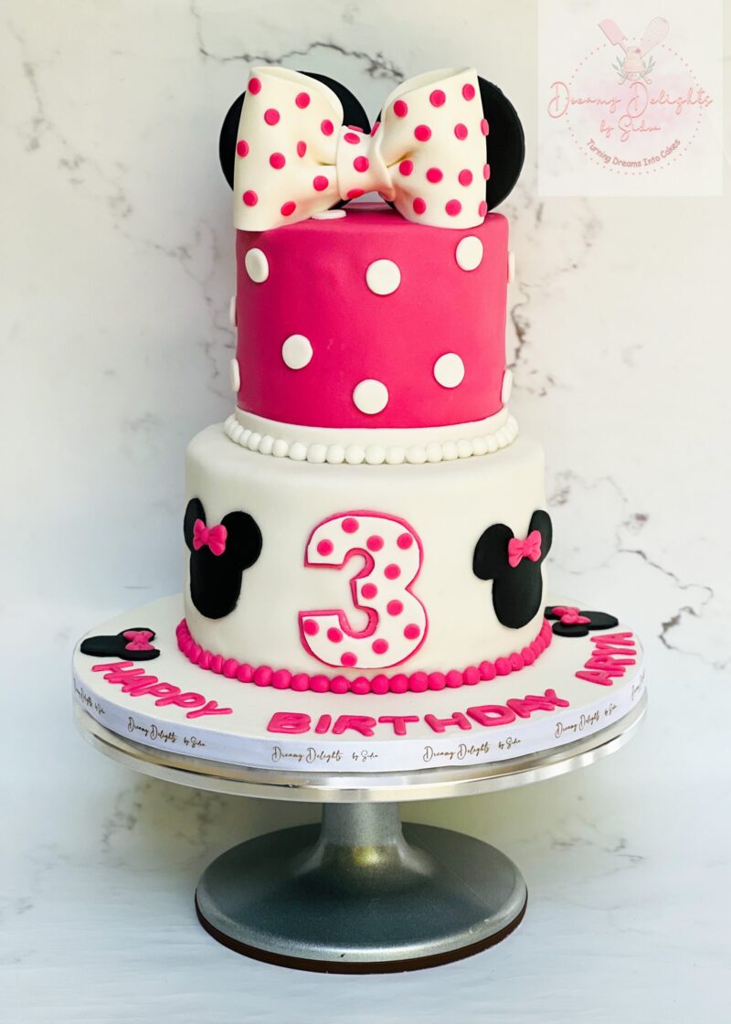 Minnie Mouse Cakes 2