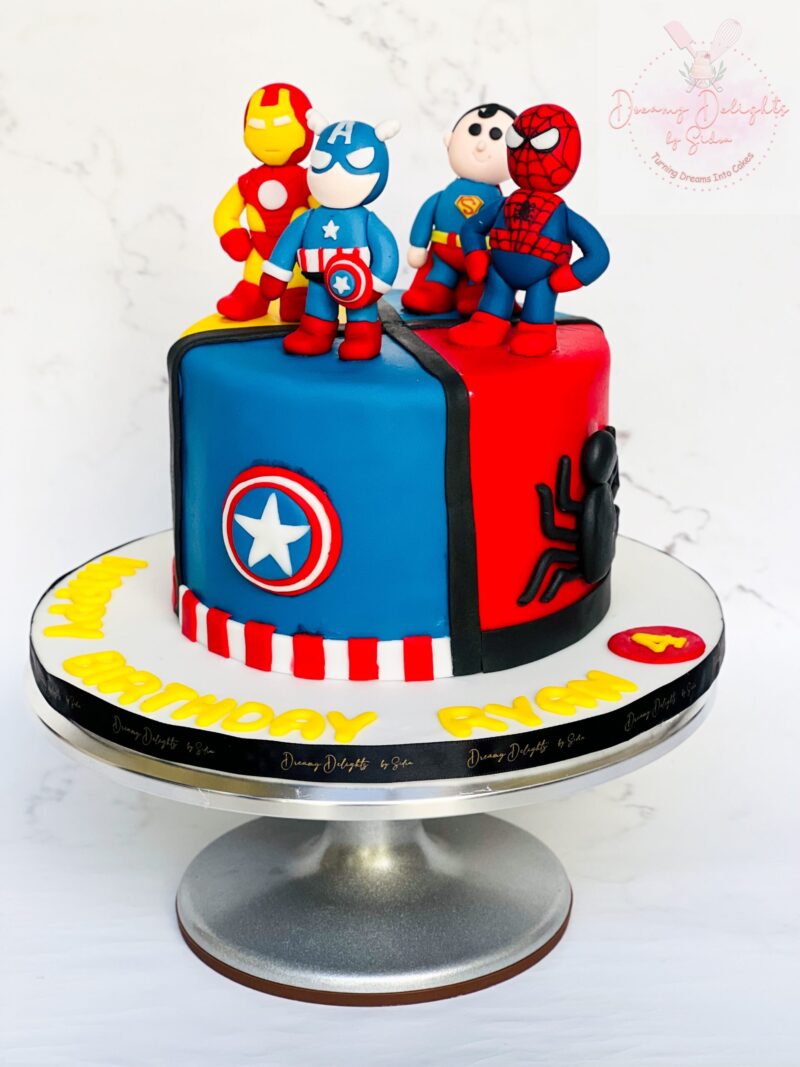 Superhero Cake 2