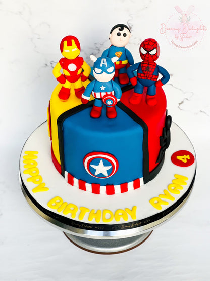 Superhero Cake 2