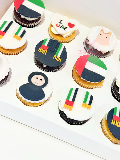 UAE National Day Cupcakes