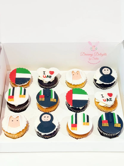 UAE National Day Cupcakes