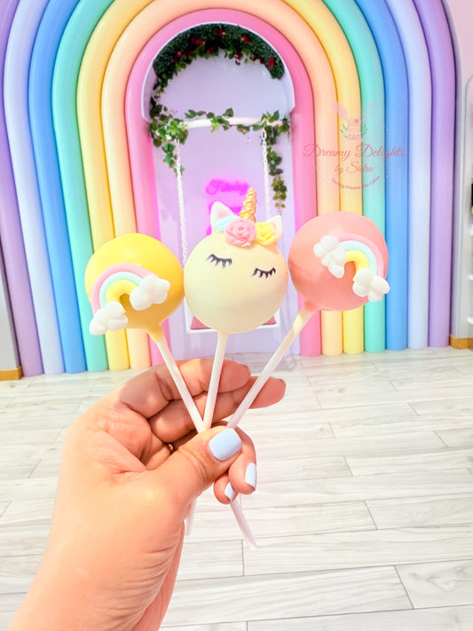 Unicorn Cakepops