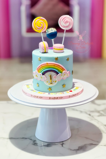 Rainbows & Candies Cake