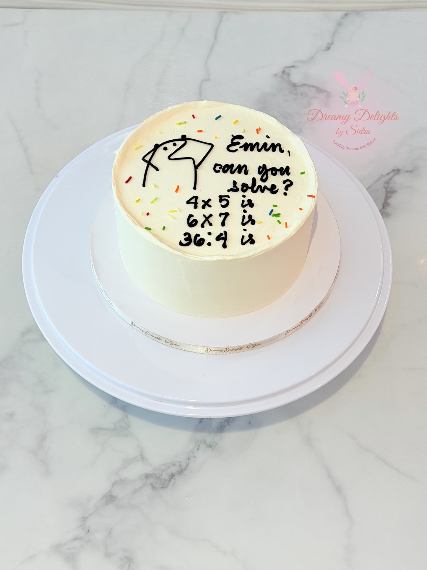 Age Calculation Bento Cake
